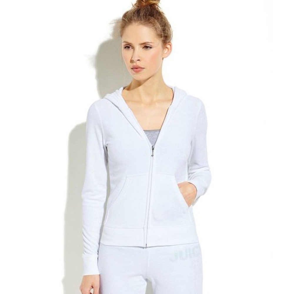 [JUICY COUTURE] White Juicy Jacket